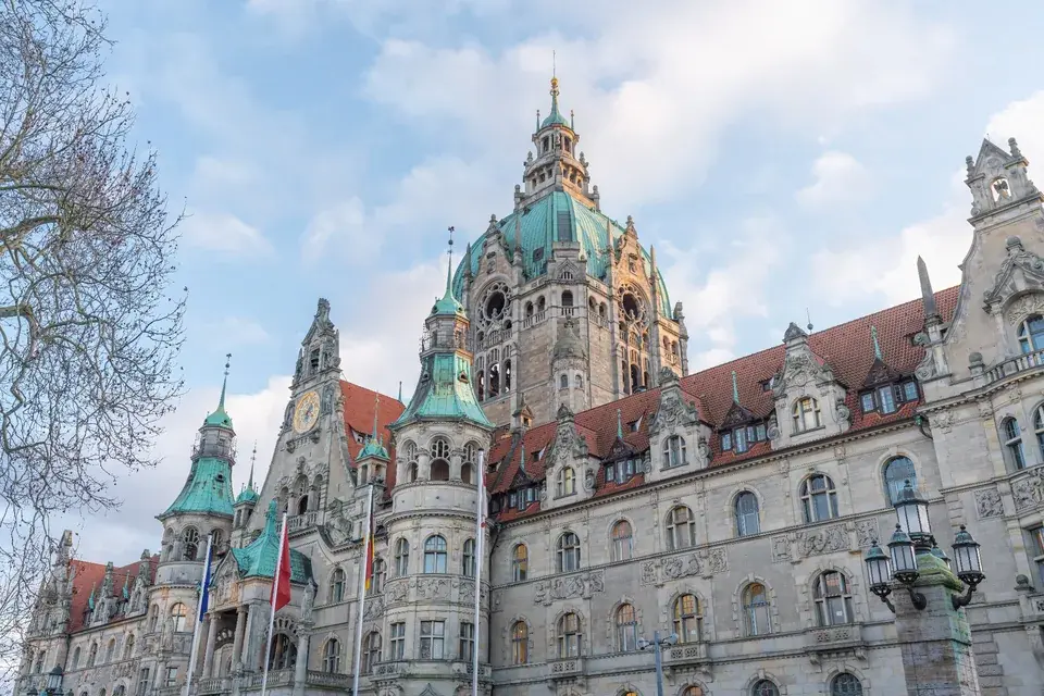 Das Neue Rathaus in Hannover