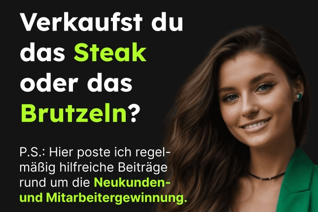 Bild zum Beitrag:So hast du "Verkaufen" noch nie betrachtet 🤯